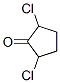 Cyclopentanone,  2,5-dichloro- 结构式