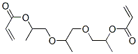 1-[2-(2-prop-2-enoyloxypropoxy)propoxy]propan-2-yl prop-2-enoate 结构式