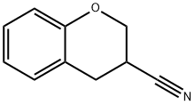 3-氰基苯并二氢吡喃 结构式