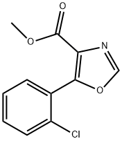 Methyl5-(2-chlorophenyl)oxazole-4-carboxylate