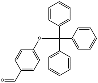 4-(三苯甲氧基)苯甲醛 结构式