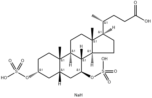熊硫胆酸钠盐 结构式