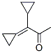 2-Propanone, 1-cyclopropyl-1-cyclopropylidene- (9CI) 结构式