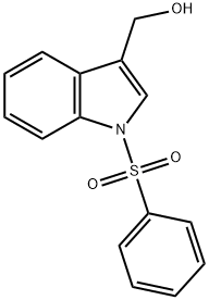 [1-(苯磺酰基)-1H-碘-3-基]甲醇 结构式