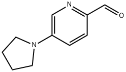 5-(吡咯烷-1-基)吡啶甲醛 结构式