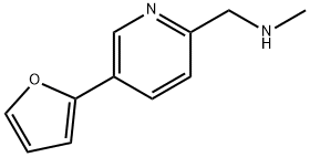 5-Fur-2-yl-2-[methyl(aminomethyl)]pyridine 结构式