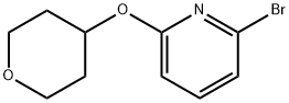 2-溴-6-(四氢吡喃-4-基氧基)吡啶 结构式