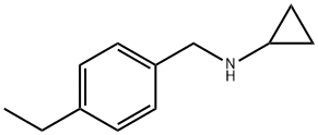 N-(4-乙基苄基)环丙胺 1HCL 结构式