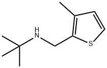 N-(tert-butyl)-N-[(3-methylthien-2-yl)methyl]amine 结构式