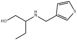 2-[(3-thienylmethyl)amino]-1-butanol 结构式