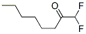 2-Octanone,  1,1-difluoro- 结构式