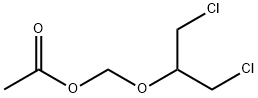 1,3-二氯-2-(乙酰氧基甲氧基)丙烷 结构式