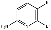 6-氨基-2,3-二溴吡啶 结构式