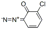 2,4-Cyclohexadien-1-one,  2-chloro-6-diazo- 结构式
