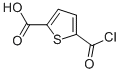 2-Thiophenecarboxylicacid,5-(chloroformyl)-(7CI) 结构式