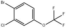1-溴-2-氯-4-(三氟甲氧基)苯 结构式