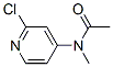 Acetamide,  N-(2-chloro-4-pyridinyl)-N-methyl- 结构式