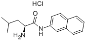 盐酸-L-亮氨酰-2-萘胺(不含2-萘胺) 结构式