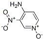 4-氨基-3-硝基吡啶-N-氧化物 结构式