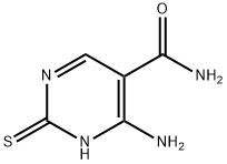 4-Amino-2-sulfanylpyrimidine-5-carboxamide 结构式