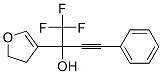 2-(4,5-DIHYDROFURAN-3-YL)-1,1,1-TRIFLUORO-4-PHENYLBUT-3-YN-2-OL 结构式