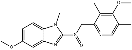 埃索美拉唑杂质H193/61 结构式