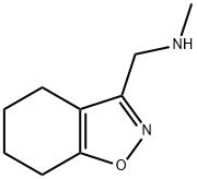 N-methyl-1-(4,5,6,7-tetrahydro-1,2-benzisoxazol-3-yl)methanamine(SALTDATA: HCl) 结构式