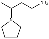 3-吡咯烷-1-基正丁胺 结构式