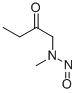 N-nitrosomethyl(2-oxobutyl)amine 结构式