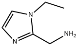 C-(1-乙基-1H-咪唑基-2-基)-甲胺 结构式