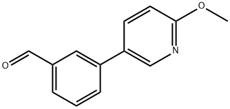 3-(4-甲基-吡啶-3-基)-苯甲醛 结构式