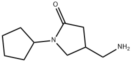 4-(Aminomethyl)-1-cyclopentylpyrrolidin-2-one