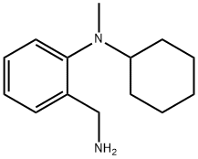 2-(aminomethyl)-N-cyclohexyl-N-methylaniline 结构式