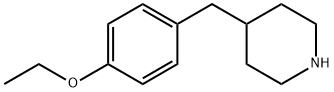 4-(4-乙氧基-苄基)-哌啶 结构式