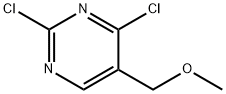 2,4-二氯-5-(甲氧基甲基)嘧啶 结构式
