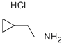 2-环丙基乙胺盐酸盐 结构式