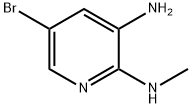 5-BROMO-2-N-METHYLPYRIDINE-2,3-DIAMINE 结构式
