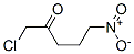 2-Pentanone,  1-chloro-5-nitro- 结构式