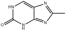Purin-2-ol, 8-methyl- (7CI) 结构式