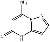 7-氨基吡唑并[1,5-A]嘧啶-5(4H)-酮 结构式