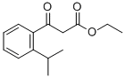 ETHYL (2-ISOPROPYLBENZOYL)ACETATE 结构式