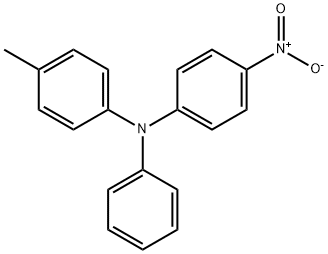 4-硝基-4'-甲基三苯胺 结构式