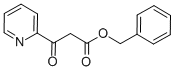 BETA-OXO-2-PYRIDINEPROPANOIC ACID PHENYLMETHYL ESTER 结构式