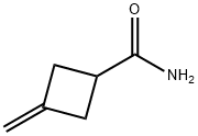 3-Methylenecyclobutanecarboxamide 结构式