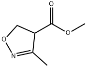 4-Isoxazolecarboxylicacid,4,5-dihydro-3-methyl-,methylester(9CI) 结构式