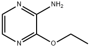 2-氨基-3-乙氧基吡嗪 结构式