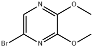 5-溴-2,3-二甲氧基吡嗪 结构式