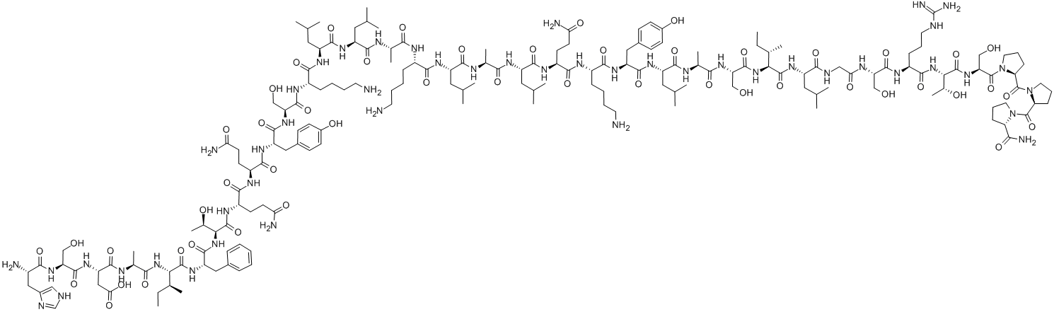 HELODERMIN 结构式