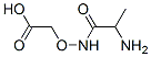 Acetic  acid,  [(2-aminopropionamido)oxy]-  (7CI) 结构式