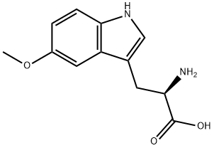 D-5-甲氧基色氨酸 结构式